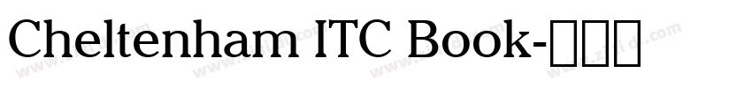 Cheltenham ITC Book字体转换